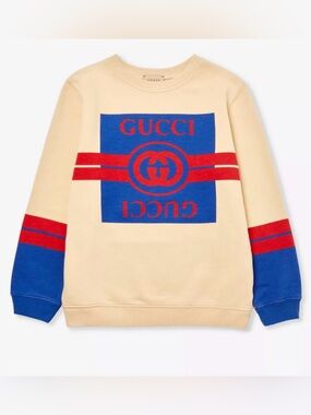 Gucci Logo Print Sweatshirt
